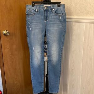 Rock & Republic Denim Berlin Mid Rise Skinny Jean, Size 8